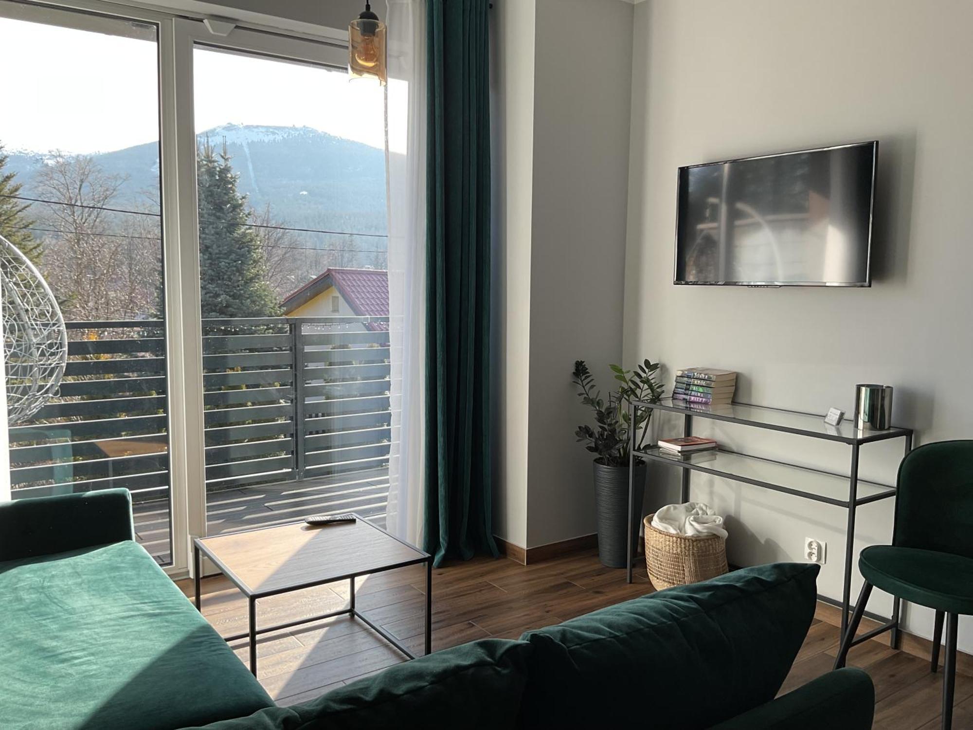 Z Widokiem Apartamenty - Apartamenty Z Widokiem Na Gory I Zewnetrzna Balia Szklarska Poreba Ngoại thất bức ảnh